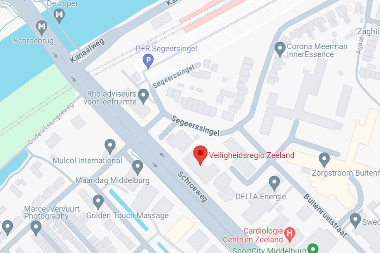 Veiligheidsregio Zeeland locatie