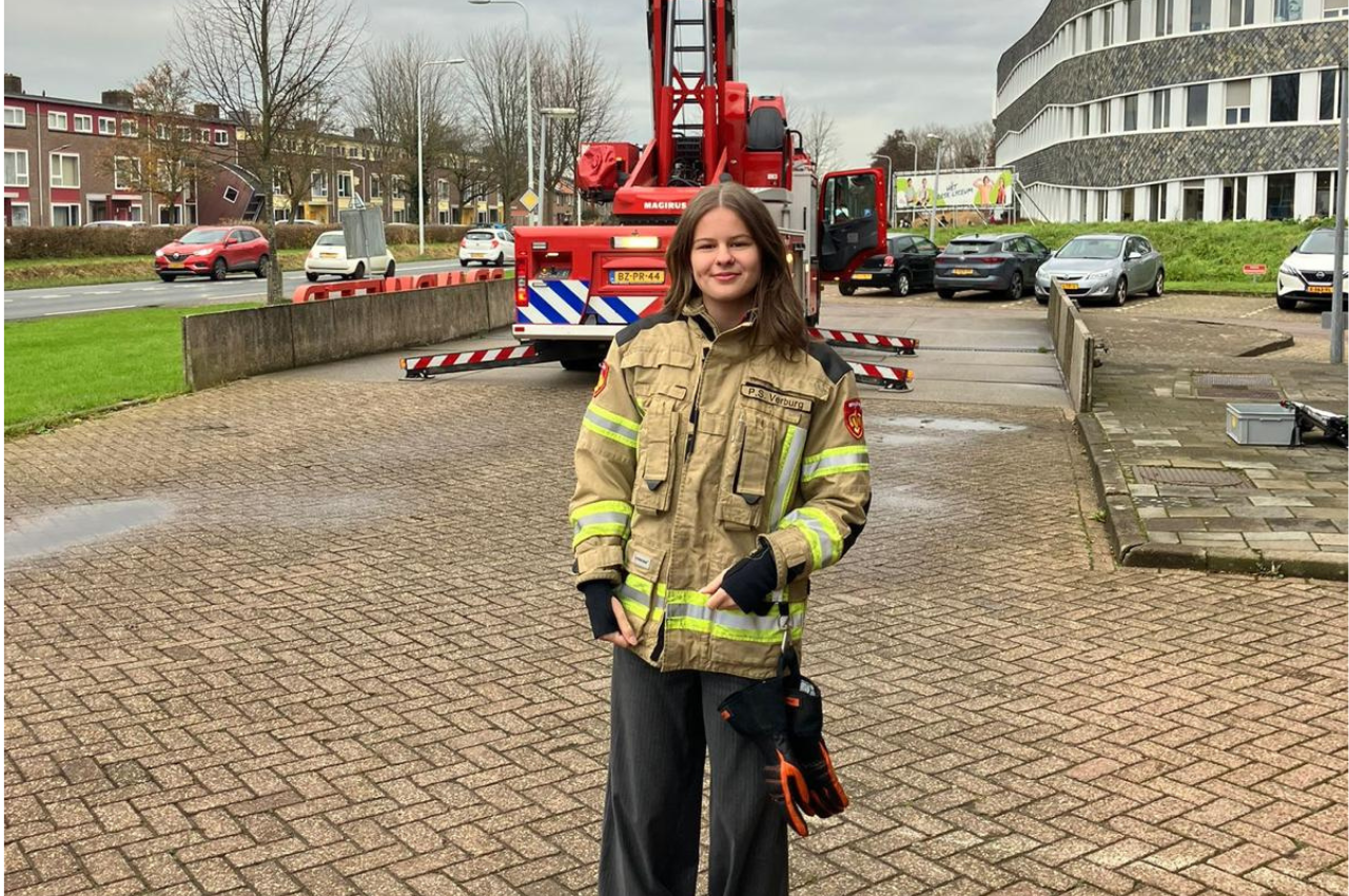 Juli Hoondert is stagiaire Veiligheidsregio Zeeland