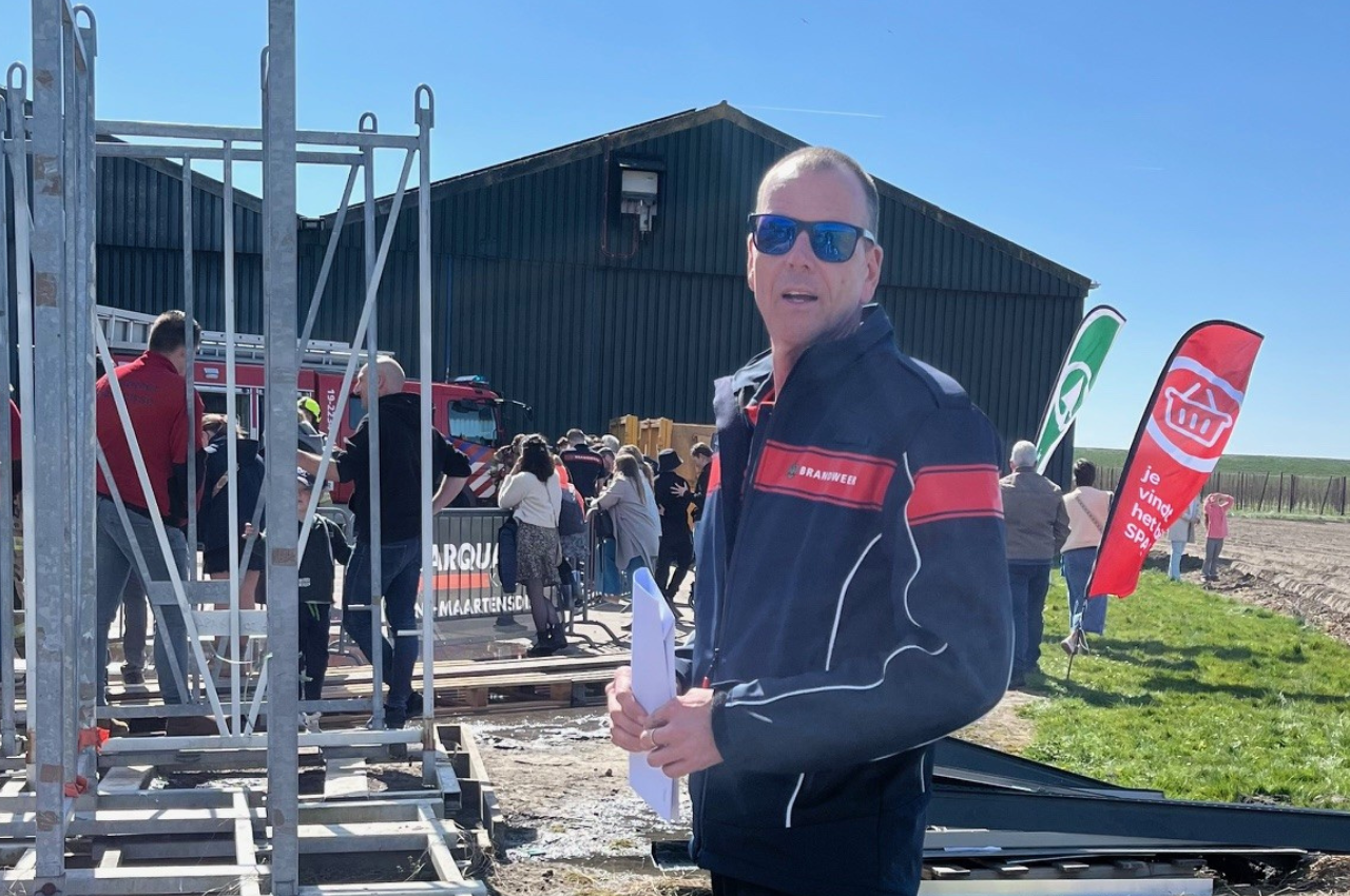 Patrick is coordinator vaardigheidstoetsen brandweer zeeland