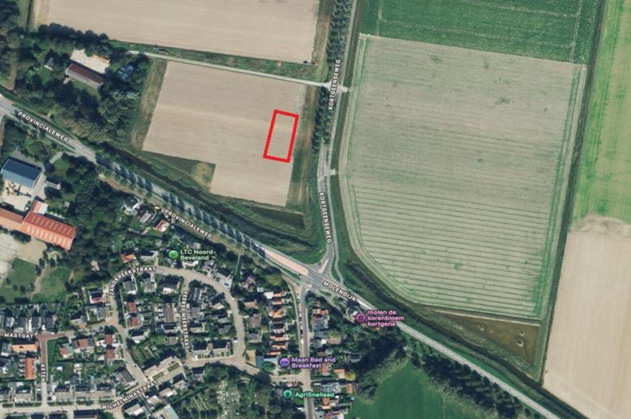 Locatie kortgene Zeeland