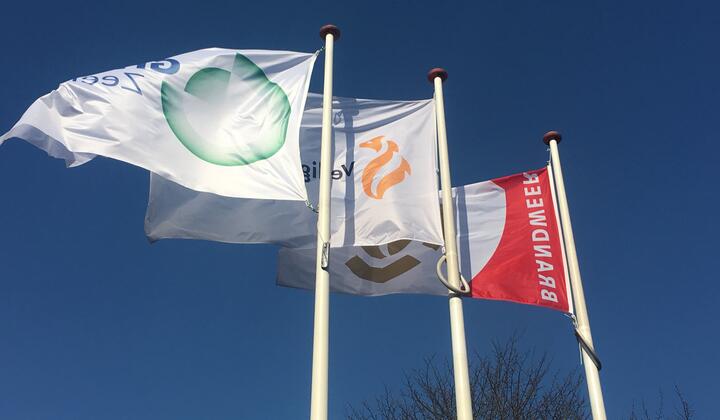 Vlaggen VRZ, GHOR en Brandweer