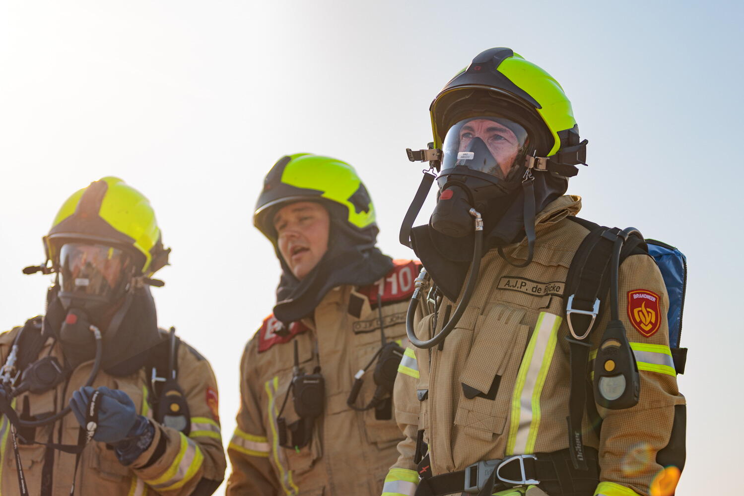 Brandweer vrijwilligers Zeeland