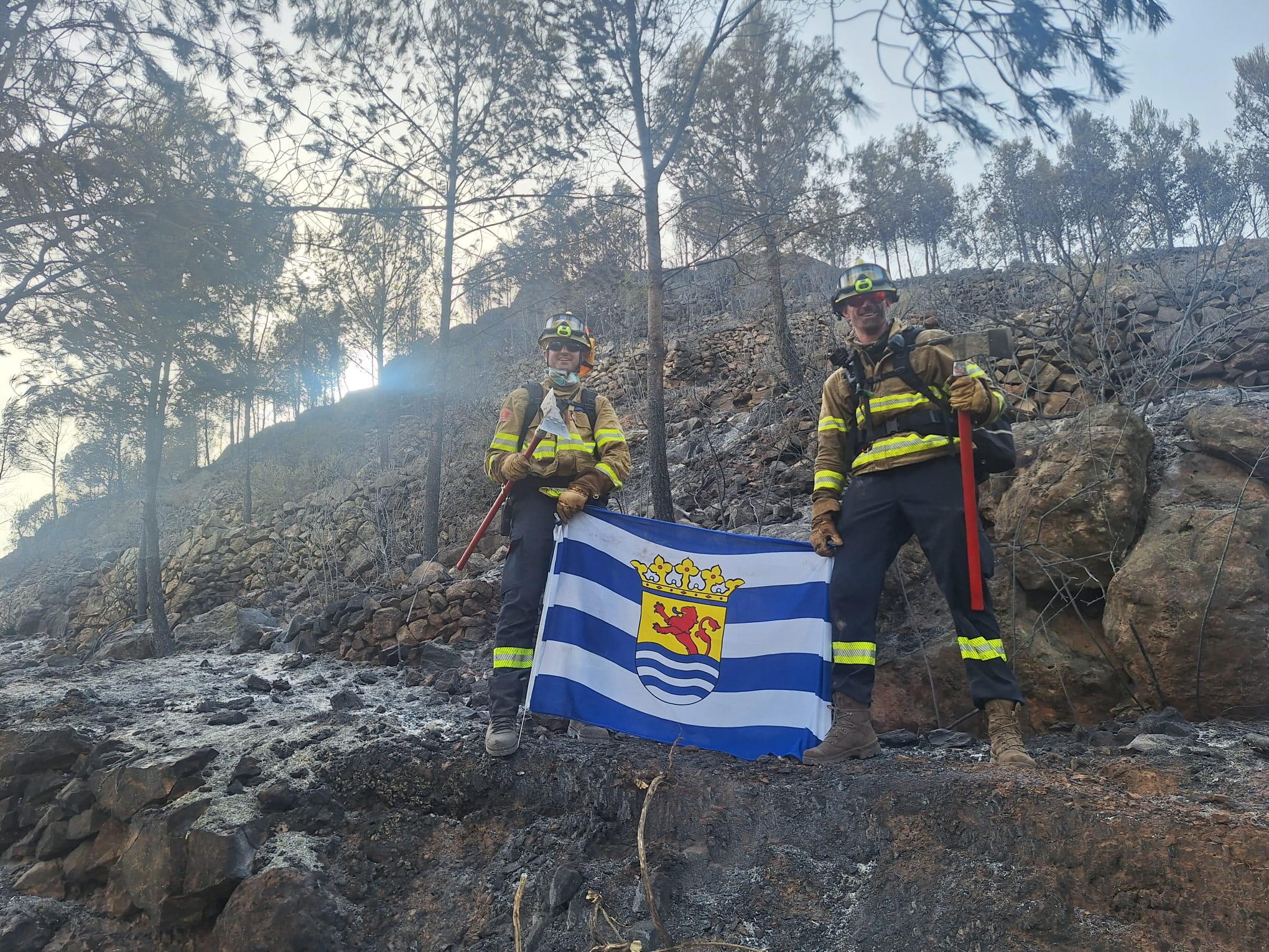Zeeuwse vlag in Spanje