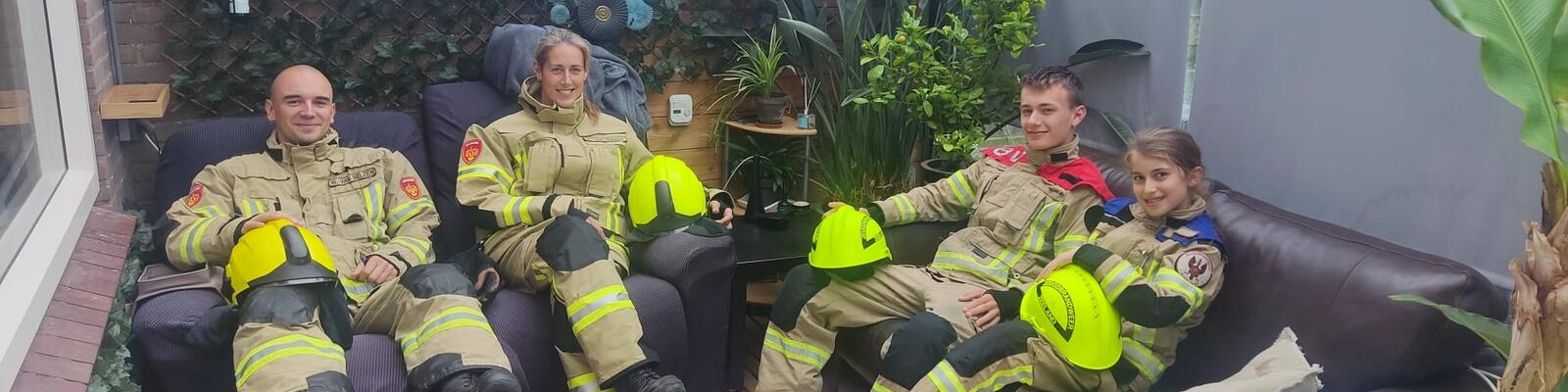 familie van Belzen brandweer Zeeland