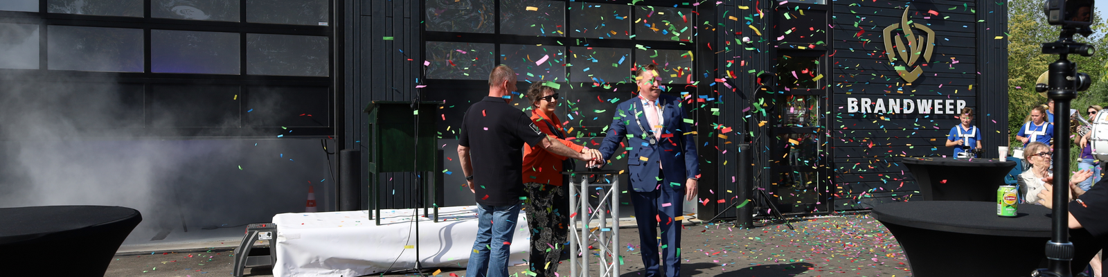 Opening Brandweerpost Heinkenszand in Zeeland