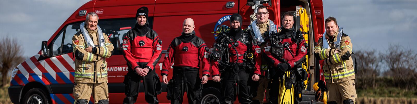 Dit zijn de duikers van Brandweer Zeeland