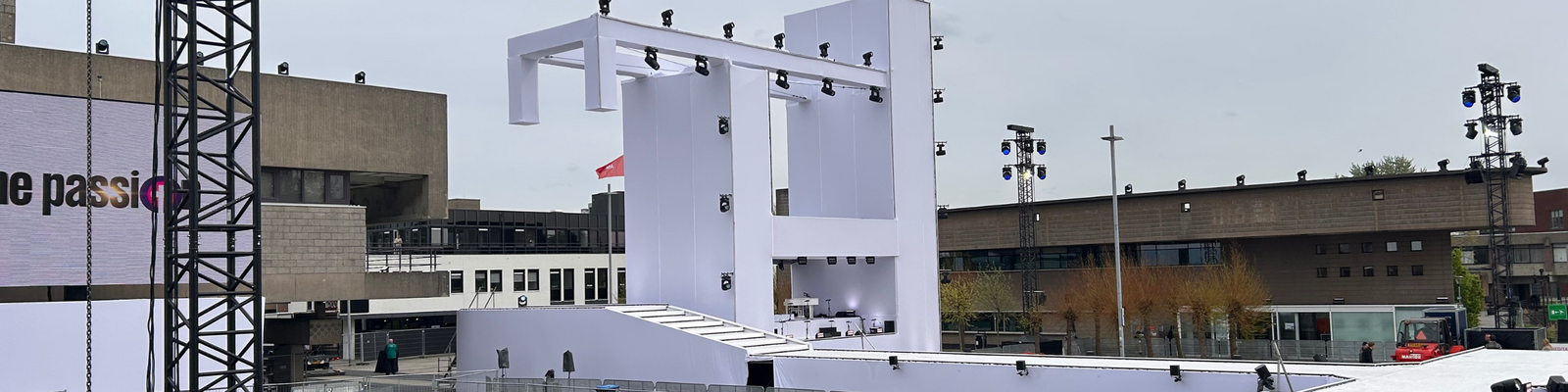 Podium van  The Passion in Zeeland