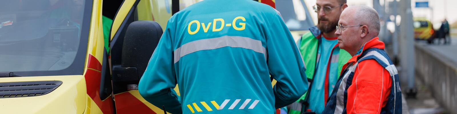 GHOR Zeeland in actie bij Dampoort viaduct