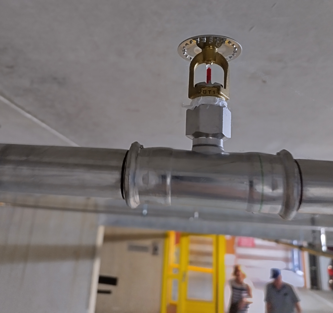 watermist systeem in parkeergarage boulevard