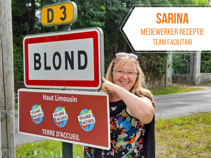 Sarina is receptie medewerker Veiligheidsregio Zeeland