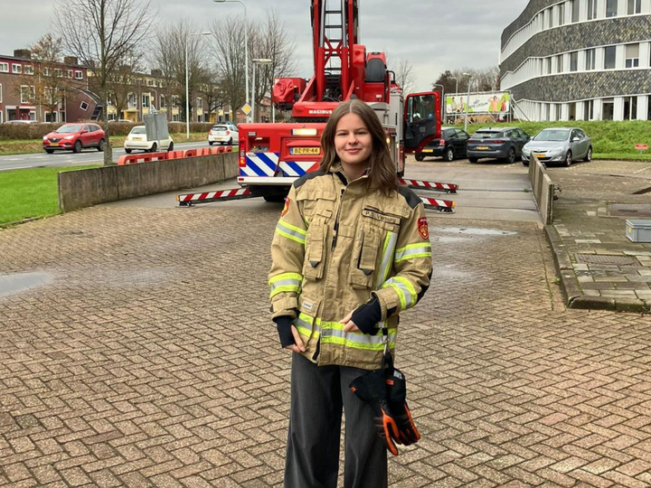 Juli Hoondert is stagiaire Veiligheidsregio Zeeland
