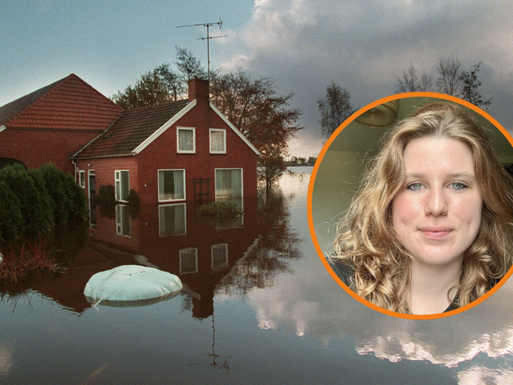 Tessa studente Veiligheidsregio Zeeland onderzocht overstromingen