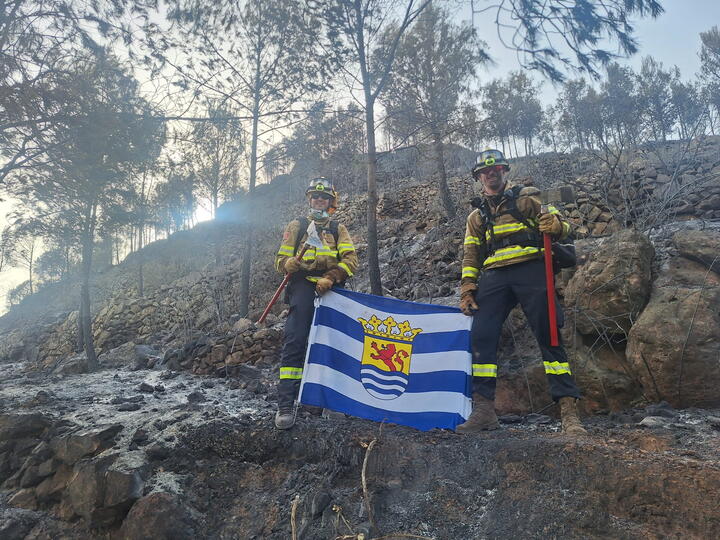 Zeeuwse vlag in Spanje