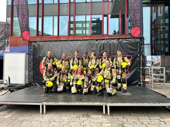 Zeeuwse brandweer beklom 600 treden en 30 verdiepingen