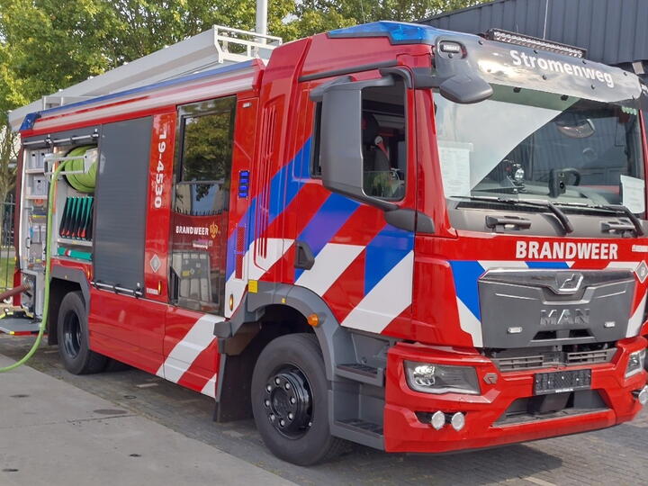 Nieuwe tankautospuit Zeeland
